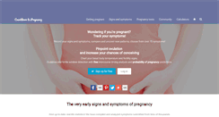 Desktop Screenshot of countdowntopregnancy.com